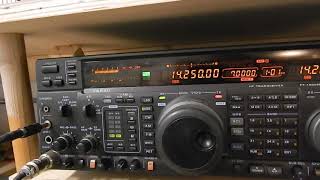 Contact with IK6BGJ with amp test