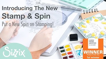 Introducing the new Award Winning Stamp & Spin Accessory