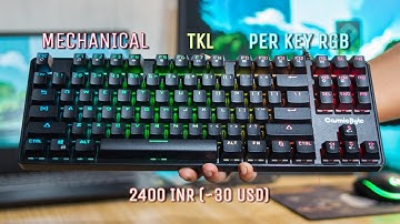 Cosmic Byte CB-GK-16 | Best Budget TKL Mechanical Keyboard🔥