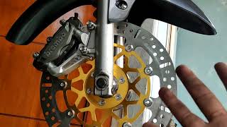 KALIPER BREMBO M4 ORIGINAL PNP SHOK DEPAN NINJA RR UNTUK CB SULTAN DARI JATENG