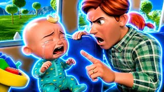Dad Had Enough on JJ | Wheels on the Bus Intro Effects | Sponsored by: Gamavision Csupo Style Remix
