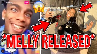 YNW MELLY Celebrates Officially RELEASED From PRISON..*IG LIVE*
