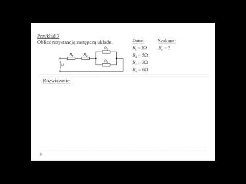 Obliczenie rezystancji zastępczej