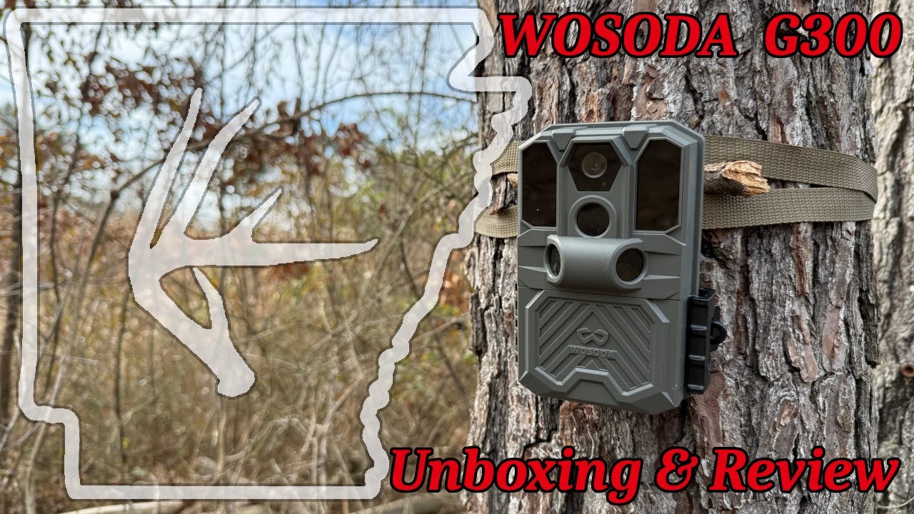Wosoda G300 Plus Trail Camera Unboxing, Set-up & Review - YouTube