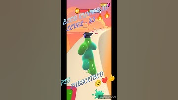 BLOB RUNNER 3D 🔥 || ANDROID IOS GAMEPLAY 🎮 || LEVEL - 83 MISSION COMPLETED 👍❤️