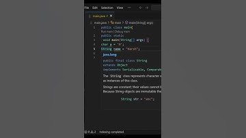 Java Tutorial #5 — Char & String Datatype (For Beginners) #shorts #video #youtubeshorts #java