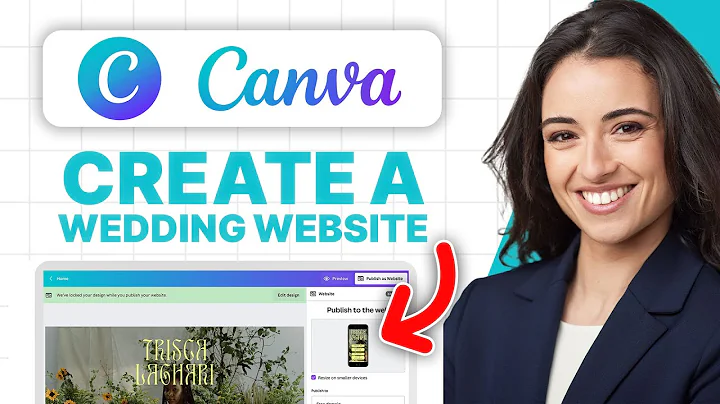 How To Create a Wedding Website in Canva (2025 Tutorial)
