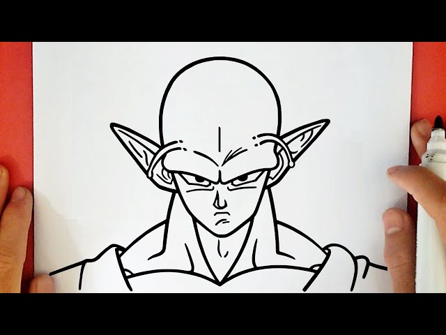 Como Desenhar o Piccolo [Dragon Ball Z] - (How to Draw Piccolo) - SLAY  DESENHOS #269 