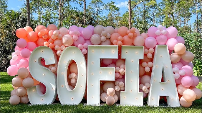 DIY Giant Balloon-Filled Letters: The approachable way to make