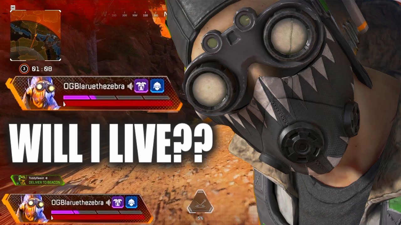 The most INTENSE game of my life in Apex Legends - YouTube