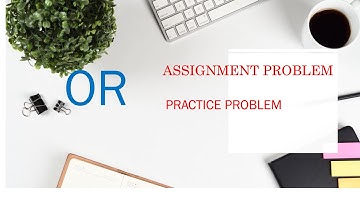 Assignment Problem by Hungarian Method (Part - 2)