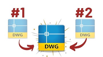 How to Combine Drawings in Autocad, 2 in 1 Minute | Lazy Arquitecto