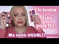 Denona Mini Palette MA SONO UGUALI? 🤨