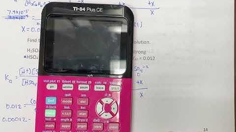 Polyprotic Acid pH Calculation