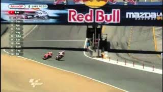 MotoGP Laguna Seca 2011-Sorpasso di Stoner su Lorenzo