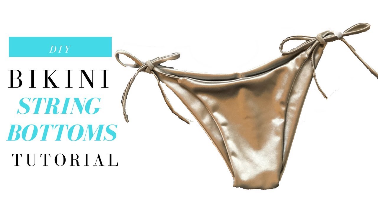 DIY String Bikini Bottoms