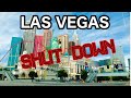 😱EXCLUSIVE TOUR : A GLIMPSE INTO AN EMPTY LAS VEGAS DURING A 30-DAY SHUTDOWN ‼️