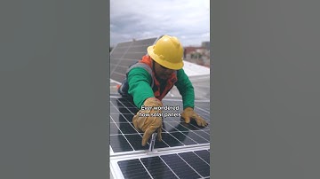 How Do Solar Panels Work? 🌞🔋 #science #curiosity #tech #scifi
