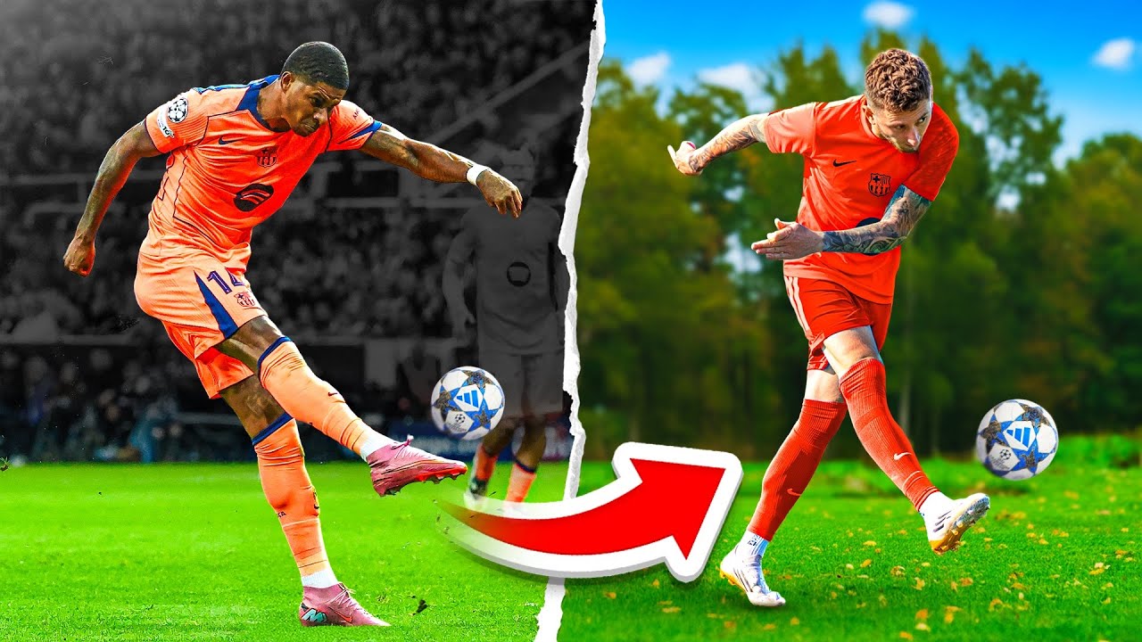 STRZELIŁEM BRAMKĘ JAK RASHFORD? | ODTWARZAMY NAJLEPSZE BRAMKI #18