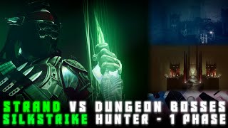 Silkstrike Strand Super ONLY vs. Dungeon Bosses (1 Phase) | Destiny 2: Lightfall