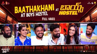 Baathakhani at Boys Hostel | In Cinemas August 26th | B.Ajaneesh Loknath | Nithin Krishnamurthy Image