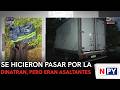 Se hicieron pasar por la DINATRAN, pero eran asaltantes