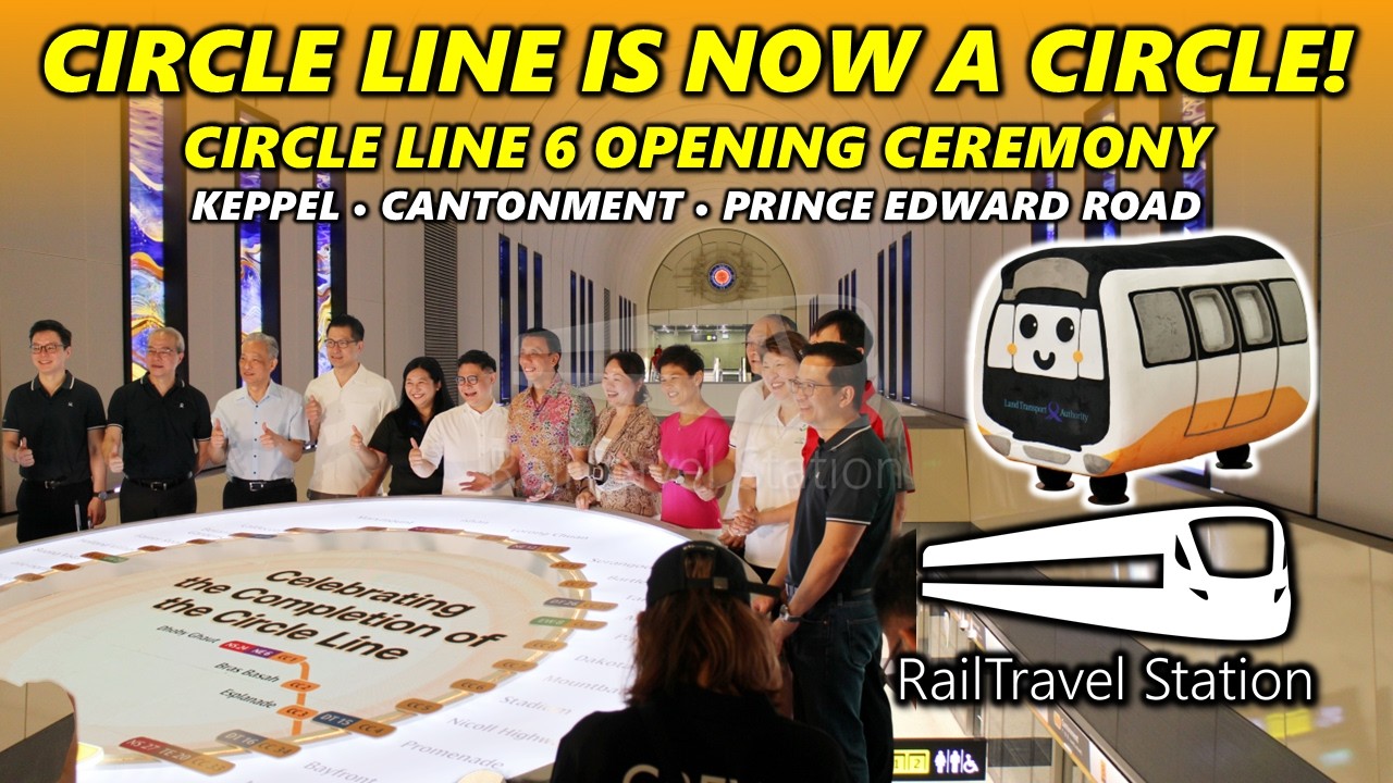 CIRCLE LINE IS NOW A CIRCLE! 🇸🇬🚇 Circle Line 6 Opening Ceremony (4 July 2026) Cantonment MRT Station