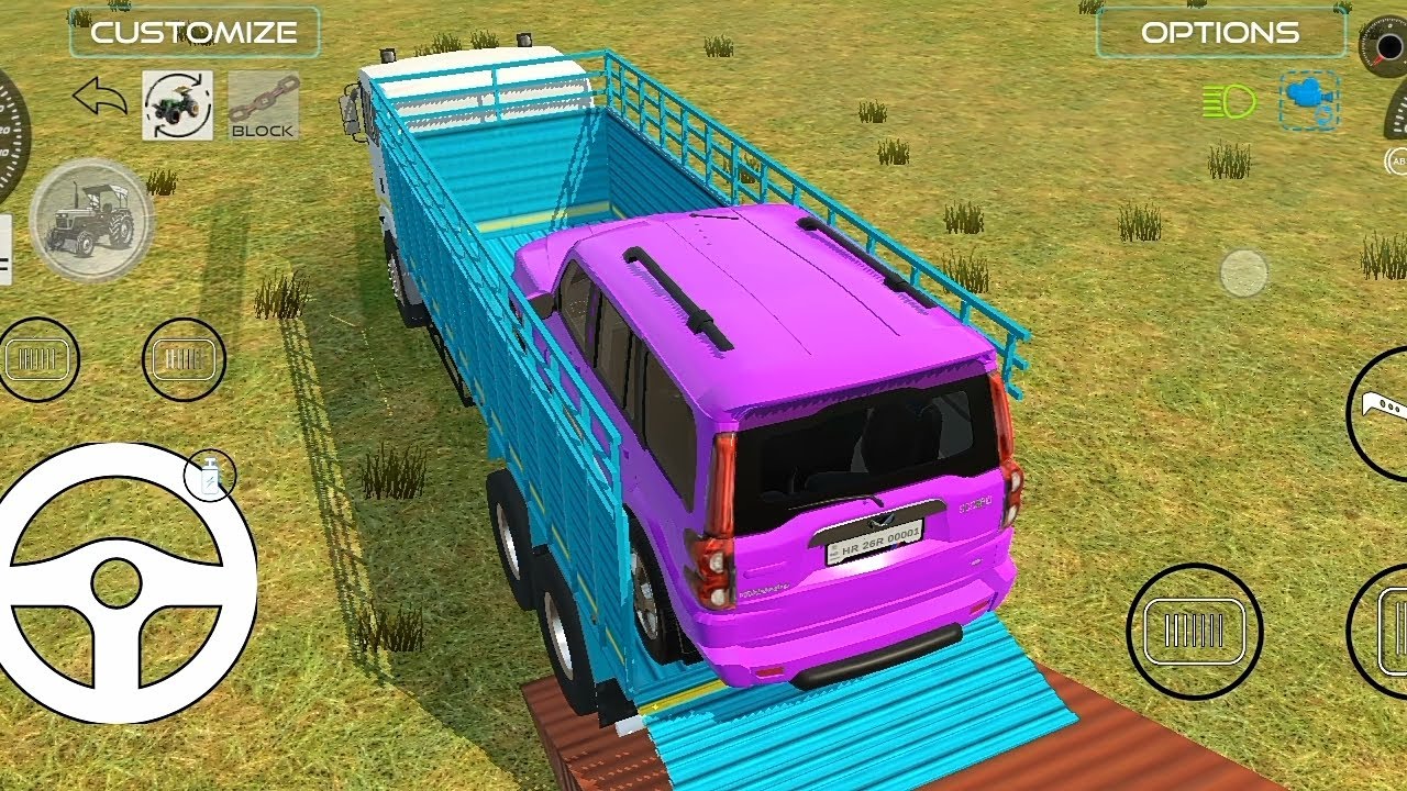 Modified Mahindra Thar😈Games:Indian Thar (Gadi Wala Games) Car Game Android Game - Android Gameplay