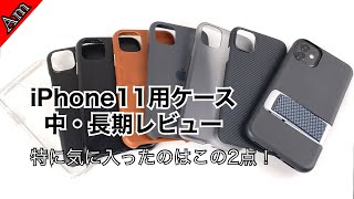 Compilation] Mid- to Long-Term Review of iPhone 11 Cases: My Top 2