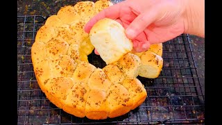 Herb and Garlic Bubble Bread (pull-apart bread, Monkey Bread) ~ Bread Machine (Bread Maker) by Best Tested Recipes 664 views 3 years ago 6 minutes, 21 seconds