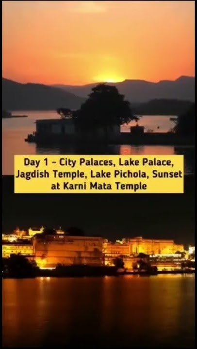 3 night 4 days udaipur itinerary