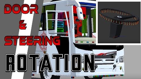 HOW TO ROTATE STEERING AND DOOR IN PRISMA 3D