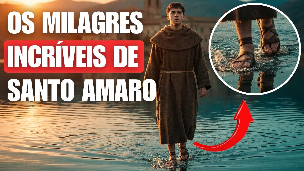 O Menino Que Andou Sobre as Águas - A Incrível História de Santo Amaro