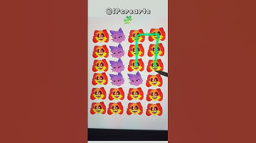 🧩 Catnap and Dogday Line Connect Puzzle The Smiling Critters | Poppy PlayTime - 9 #viral #art