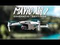 DJI Mavic Air 2 - The Best Settings For Cinematic Footage
