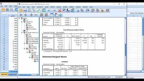 SPSS How to OneWay FACTORIAL ANOVA