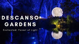 Descanso Gardens- Enchanted: Forest of Lights 2021