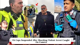 Uk Cops Suspended After Shocking Violent Arrest Caught On Camera P2#cops #police #audit #video #uk