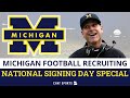 Michigan Football 2021 Recruiting Class - Jim Harbaugh’s #15 Ranked Class Featuring J.J. McCarthy