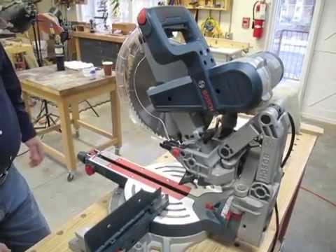 First Look At The New Bosch 12 Miter Saw Youtube