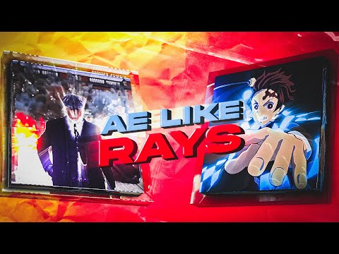 AE LIKE RAYS EFFECT ON ALIGHT MOTION!