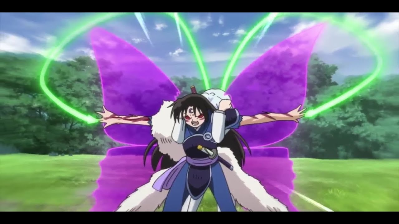 Hanyo No Yashahime: Sengoku Otogizoushi - Towa logra retener a Setsuna