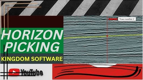 How to Pick Horizon in Seismic Section