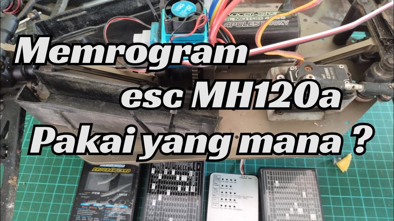 Memrogram esc MH 120a Brushless