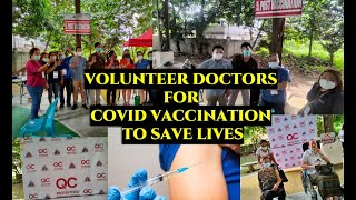 VOLUNTEER DOCTORS FOR COVID VACCINATION TO SAVE LIVES IN THE PHILIPPINES. DOING OUR JOB RIGHT.