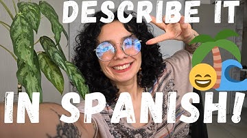 Spanish Listening Practice: Describe This Busy Boardwalk Scene! (comprehensible input) 🇲🇽