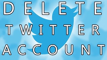 How To Delete Twitter Account