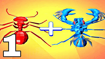 Merge Ant : Insect Fusion (Early Access) - Walkthrough Part 1 Levels 1-10 - Android ios Gameplay