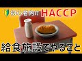 【給食HACCP】高齢者施設、保育園のHACCP義務化を小規模から大規模別にわかりやすく解説／オンラインHACCP教室