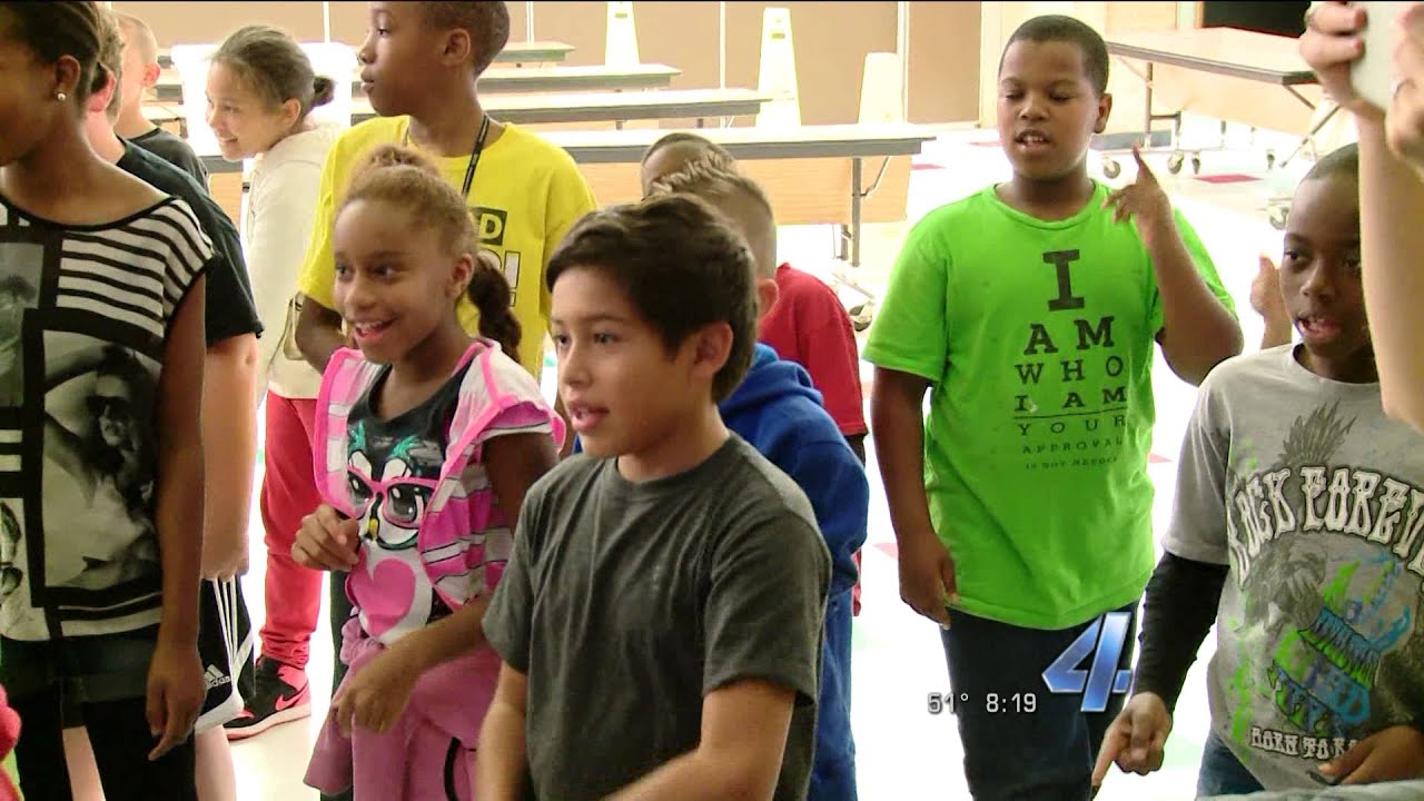 newspaper mockup Chase Thomason and Weatherschool at Northridge Elementary in OKC